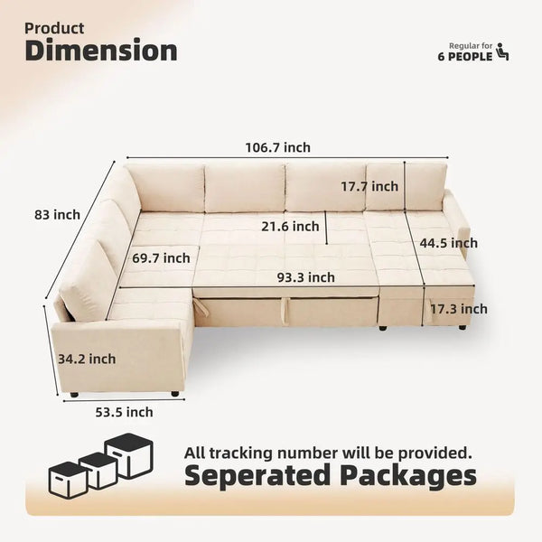 Ultimate Comfort Sleeper Sofa