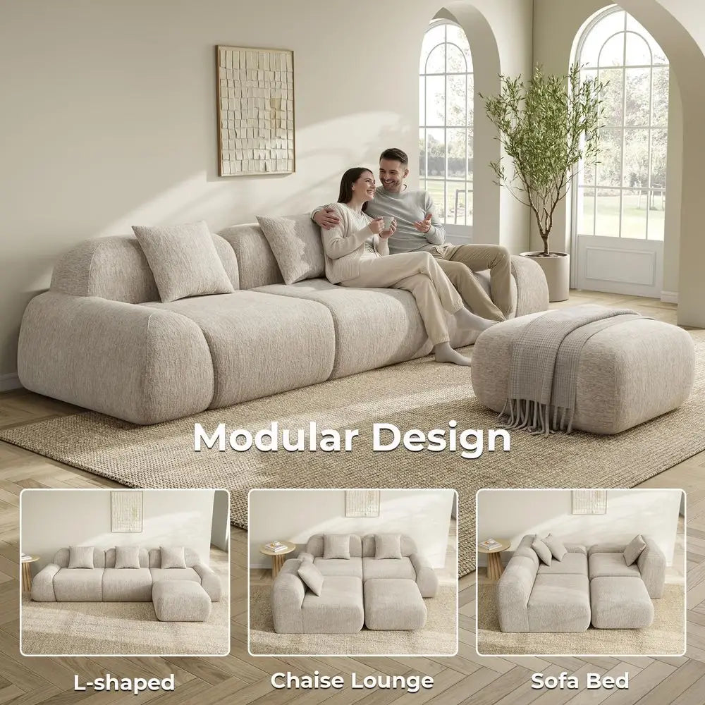 Cozy LuxeChenille Sectional Sofa
