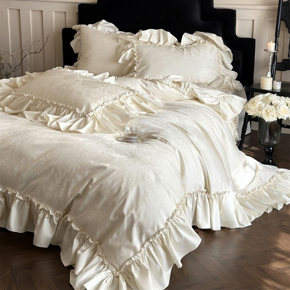 Ariane Jacquard Cotton Bedding Set