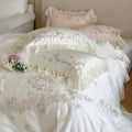Léa Ruffled Summer Bedding Set