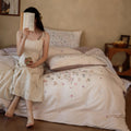 Camélia Garden Cotton Bedding Set