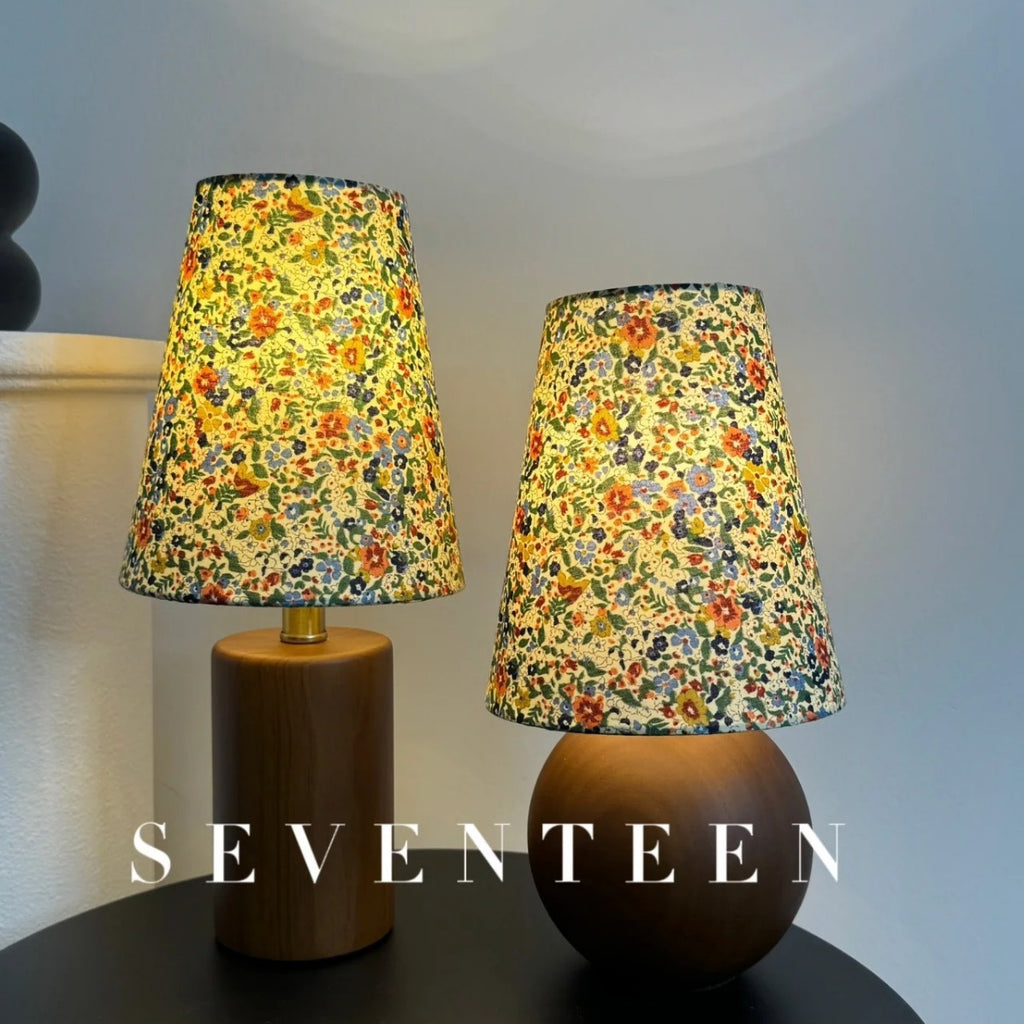 Fleur Vintage Floral Table Lamp