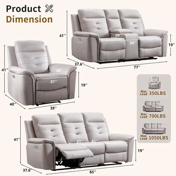 Ultimate Comfort Recliner Sofa